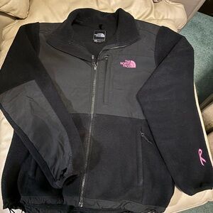 The North Face Breast cancer awareness jacket.
